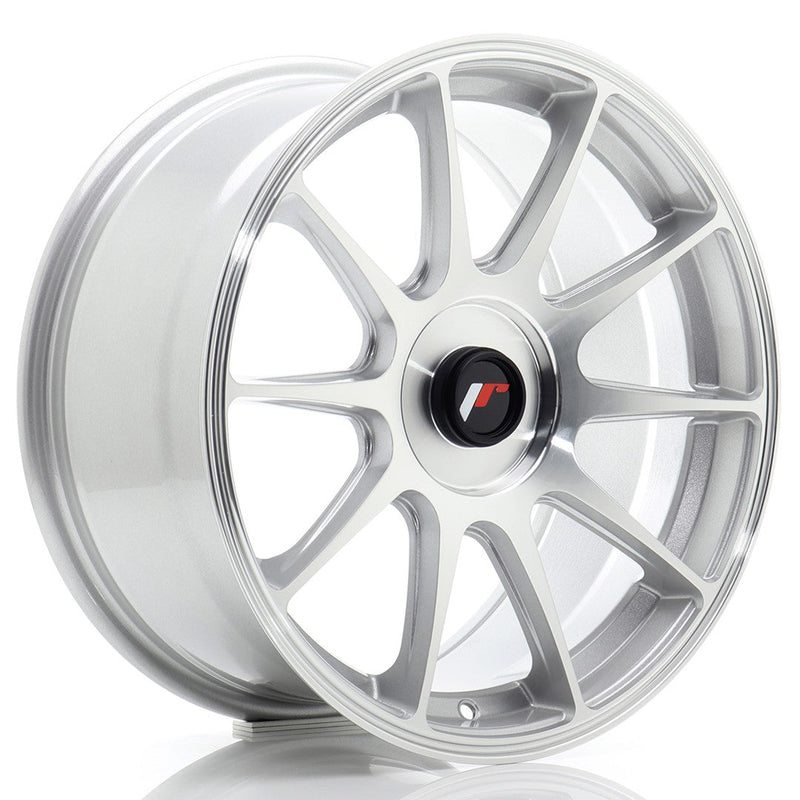 felger-Japan-Racing-JR11-Silver-Machined-17x8-BLANK-20-35-67.1mm
