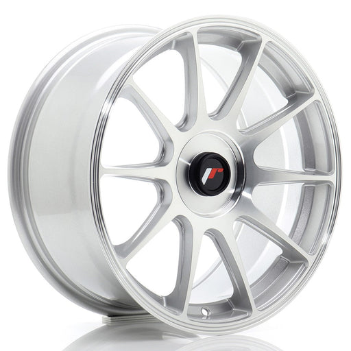 felger-Japan-Racing-JR11-Silver-Machined-17x8-BLANK-20-35-67.1mm