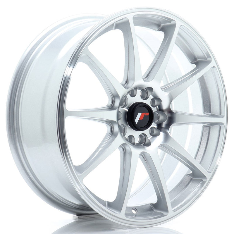 felger-Japan-Racing-JR11-Silver-Machined-18x7.5-5x112/5x114.3-et-40-72.6mm