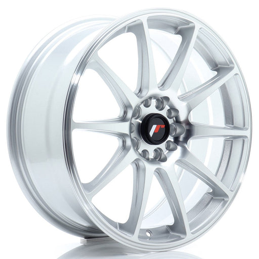felger-Japan-Racing-JR11-Silver-Machined-18x7.5-5x112/5x114.3-et-40-72.6mm