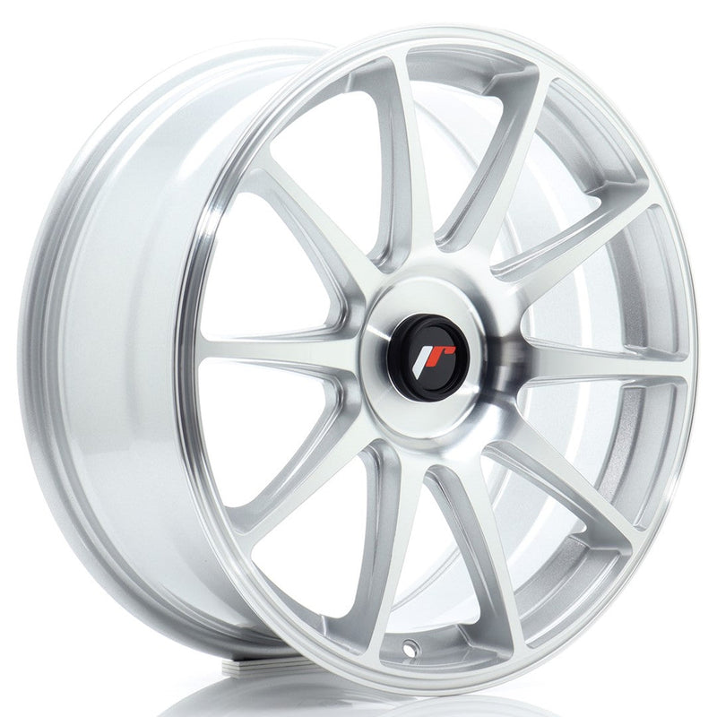 felger-Japan-Racing-JR11-Silver-Machined-18x7.5-BLANK-20-40-72.6mm