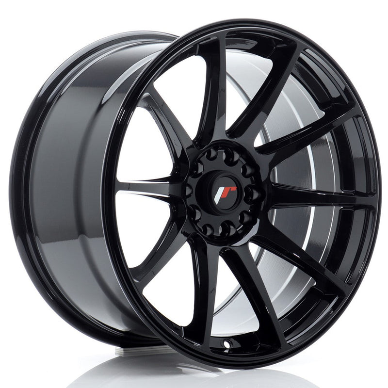 felger-Japan-Racing-JR11-Gloss-Black-18x9.5-5x112/5x114.3-et-30-72.6mm