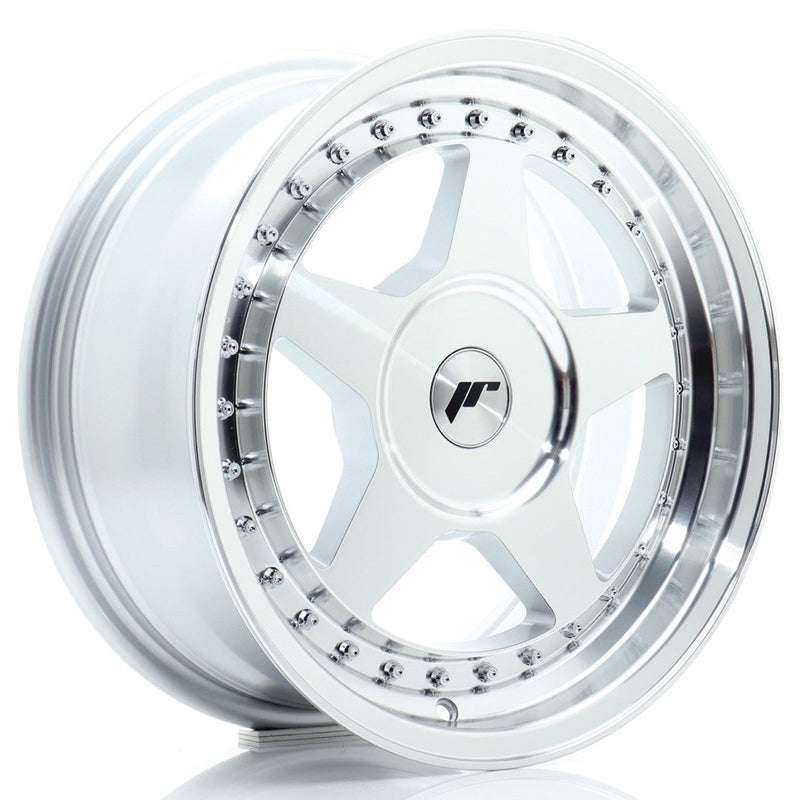 felger-Japan-Racing-JR6-Silver-Machined-Face-16x7-BLANK-20-35-67.1mm
