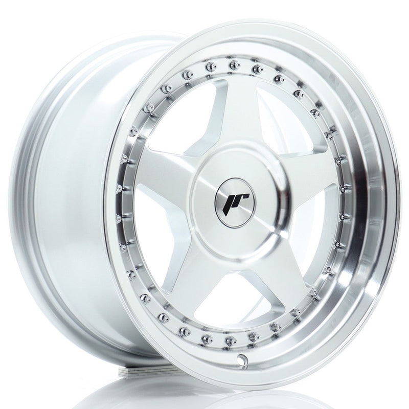 felger-Japan-Racing-JR6-Silver-Machined-Face-16x8-BLANK-10-30-67.1mm