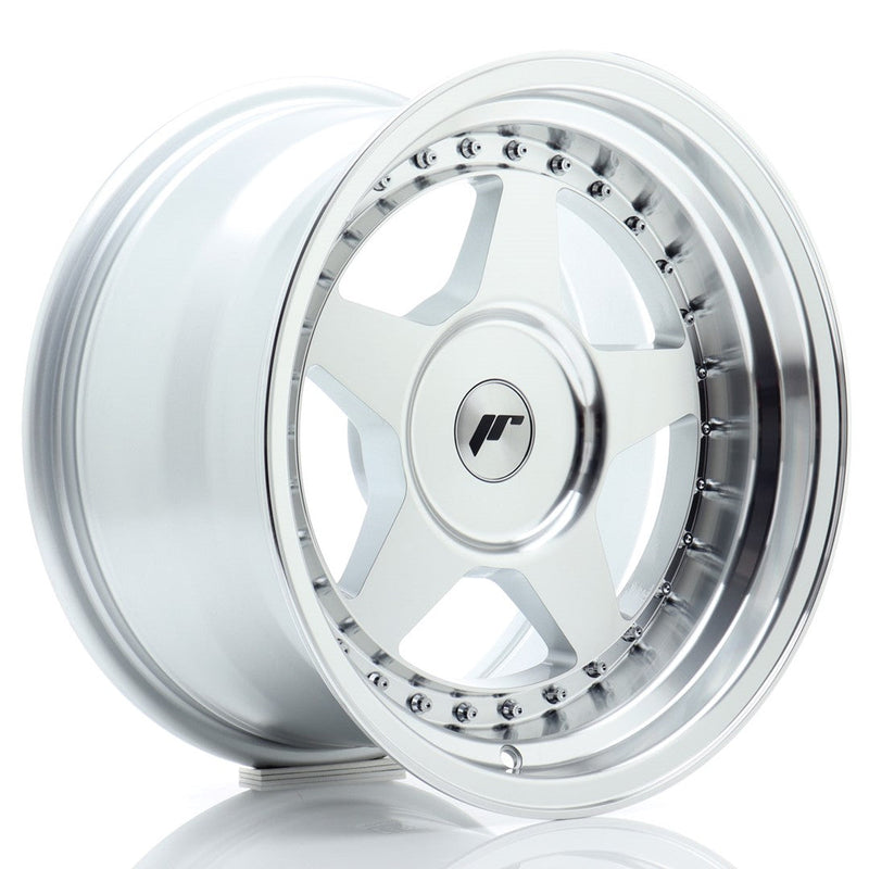 felger-Japan-Racing-JR6-Silver-Machined-Face-16x9-BLANK-0-20-67.1mm