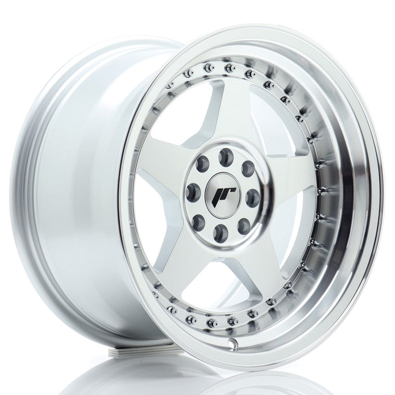 felger-Japan-Racing-JR6-Silver-Machined-Face-16x9-4x100/4x108-et-20-67.1mm