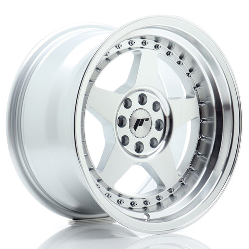 felger-Japan-Racing-JR6-Silver-Machined-Face-16x9-4x100/4x108-et-20-67.1mm