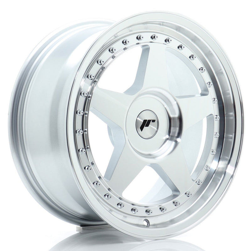 felger-Japan-Racing-JR6-Silver-Machined-Face-17x8-BLANK-20-35-72.6mm