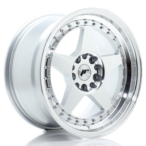 felger-Japan-Racing-JR6-Silver-Machined-Face-17x9-5x114.3/5x120-et-25-72.6mm