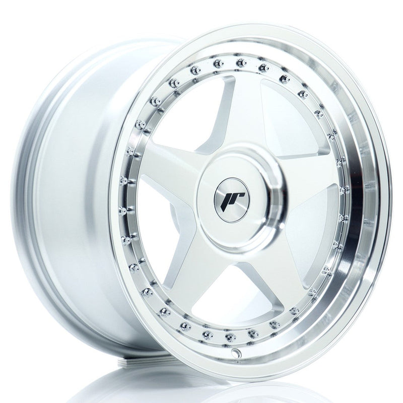 felger-Japan-Racing-JR6-Silver-Machined-Face-17x9-BLANK-20-35-72.6mm