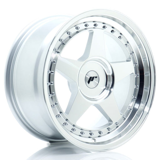 felger-Japan-Racing-JR6-Silver-Machined-Face-17x9-BLANK-20-35-72.6mm