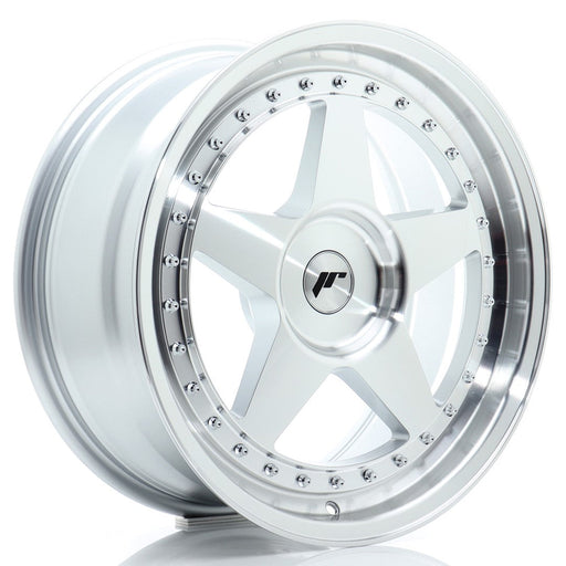 felger-Japan-Racing-JR6-Silver-Machined-Face-18x8-BLANK-20-35-72.6mm