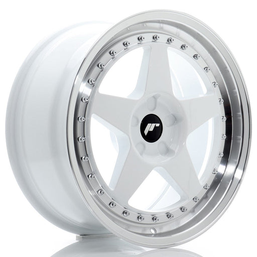 felger-Japan-Racing-JR6-White-w/Machined-Lip-18x8.5-BLANK-20-40-72.6mm