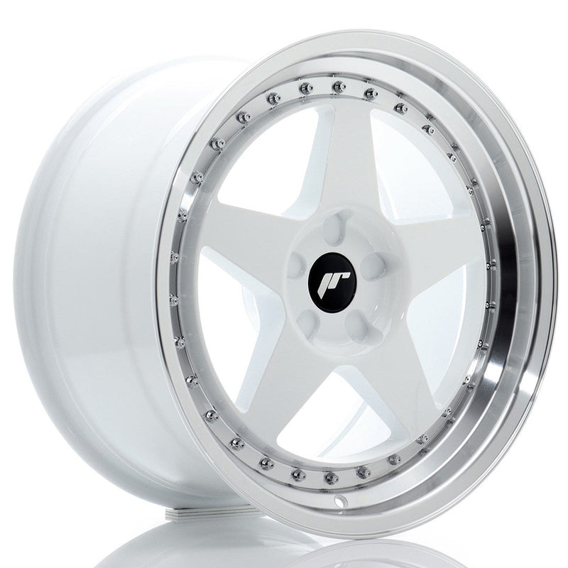 felger-Japan-Racing-JR6-White-w/Machined-Lip-18x9.5-BLANK-20-40-72.6mm