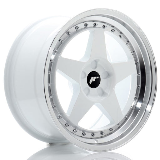 felger-Japan-Racing-JR6-White-w/Machined-Lip-18x9.5-BLANK-20-40-72.6mm
