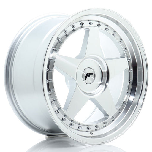 felger-Japan-Racing-JR6-Silver-Machined-Face-18x9.5-BLANK-20-40-72.6mm