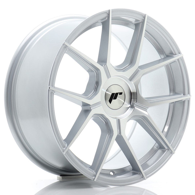 felger-Japan-Racing-JR30-Silver-Machined-Face-17x8-BLANK-20-40-72.6mm