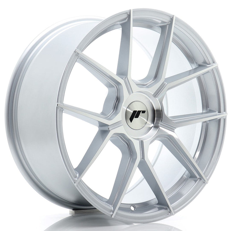felger-Japan-Racing-JR30-Silver-Machined-Face-18x8-BLANK-20-40-72.6mm