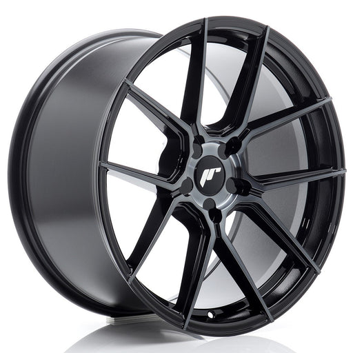 felger-Japan-Racing-JR30-Black-Machined-w/Tinted-Face-19x9-BLANK-20-40-72.6mm
