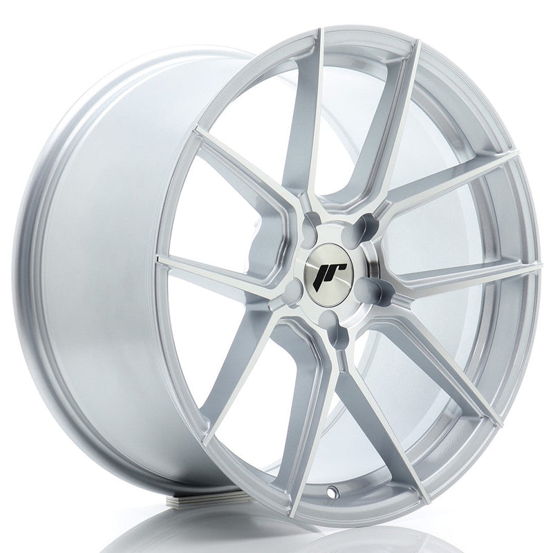 felger-Japan-Racing-JR30-Silver-Machined-Face-19x9-BLANK-20-40-72.6mm