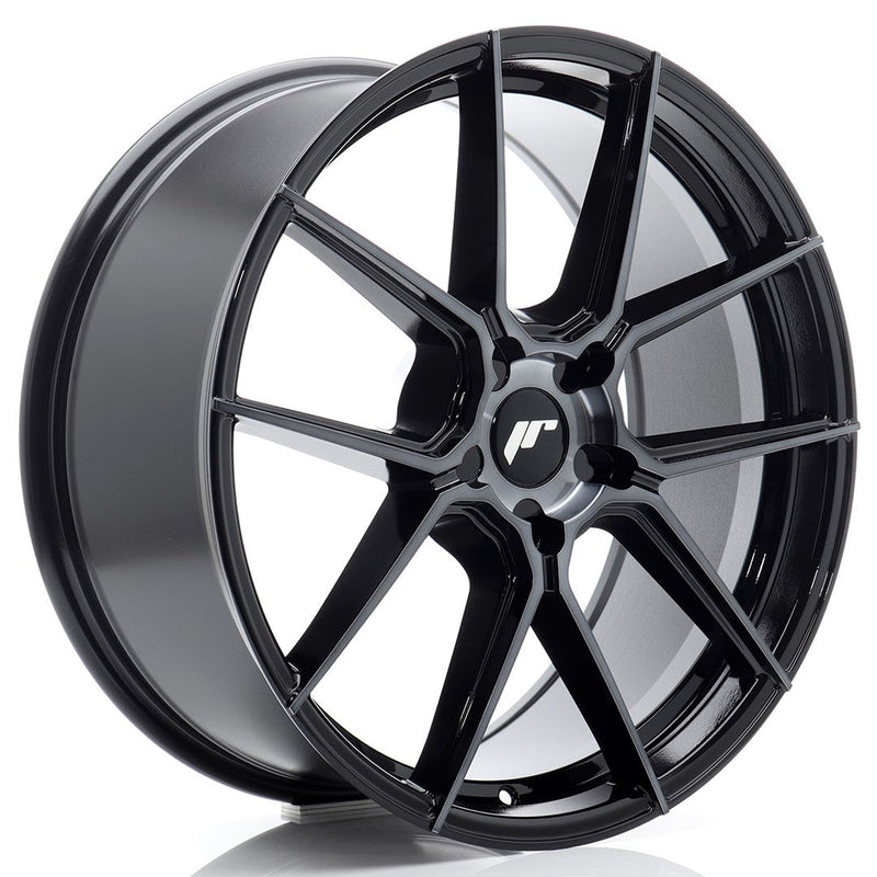 felger-Japan-Racing-JR30-Black-Machined-w/Tinted-Face-20x8-BLANK-20-40-72.6mm
