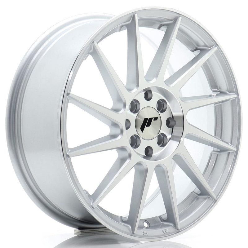 felger-Japan-Racing-JR22-Silver-Machined-Face-17x7-4x100/4x108-et-25-67.1mm