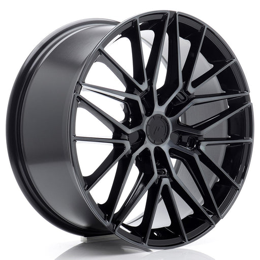 felger-Japan-Racing-JR38-Black-Machined-w/Tinted-Face-19x8-BLANK-20-40-72.6mm