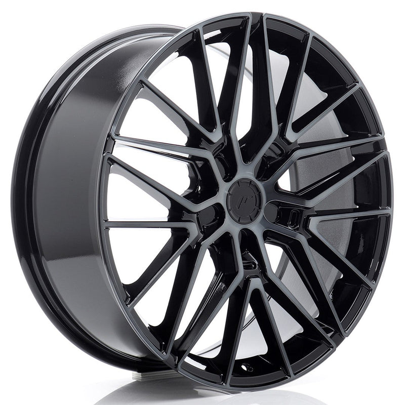 felger-Japan-Racing-JR38-Black-Machined-w/Tinted-Face-20x8-BLANK-20-40-72.6mm