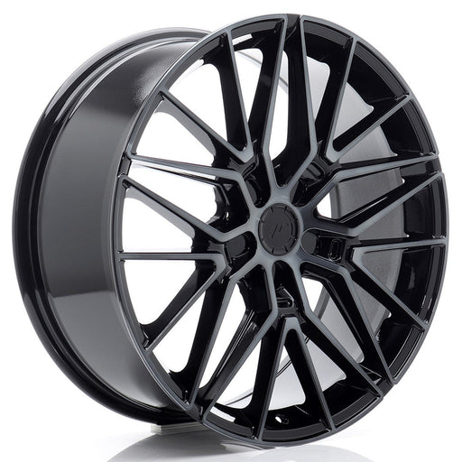 felger-Japan-Racing-JR38-Black-Machined-w/Tinted-Face-20x9-BLANK-20-51-72.6mm