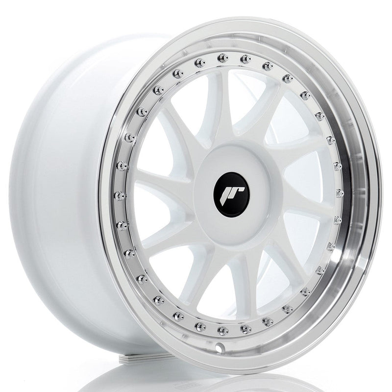 felger-Japan-Racing-JR26-White-w/Machined-Lip-17x8-BLANK-20-35-72.6mm