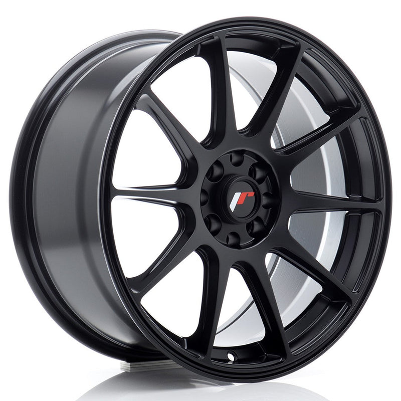felger-Japan-Racing-JR11-Matt-Black-17x8-4x100/4x108-et-25-67.1mm