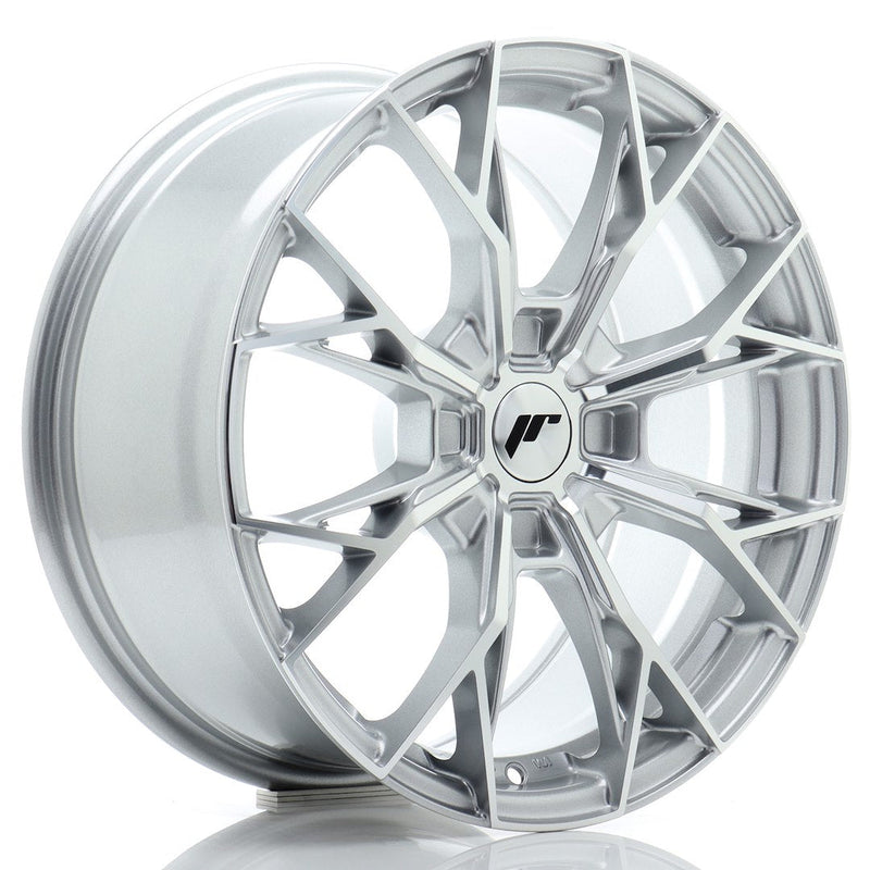 Japan Racing JR49 Silver Machined Face - 17x8  | BLANK | 20-40 | 67.1mm