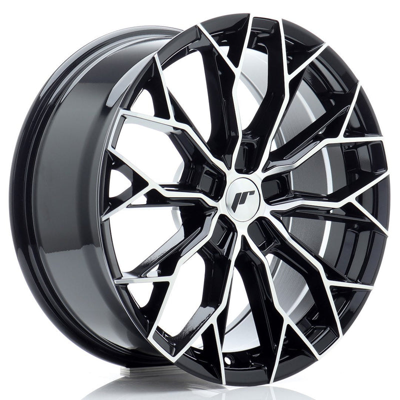 Japan Racing JR49 Gloss Black Machined Face - 18x8  | BLANK | 20-42 | 72.6mm