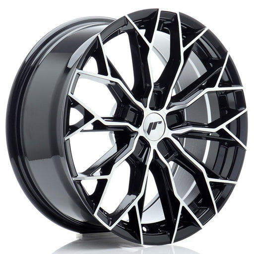 Japan Racing JR49 Gloss Black Machined Face - 18x8  | BLANK | 20-42 | 72.6mm