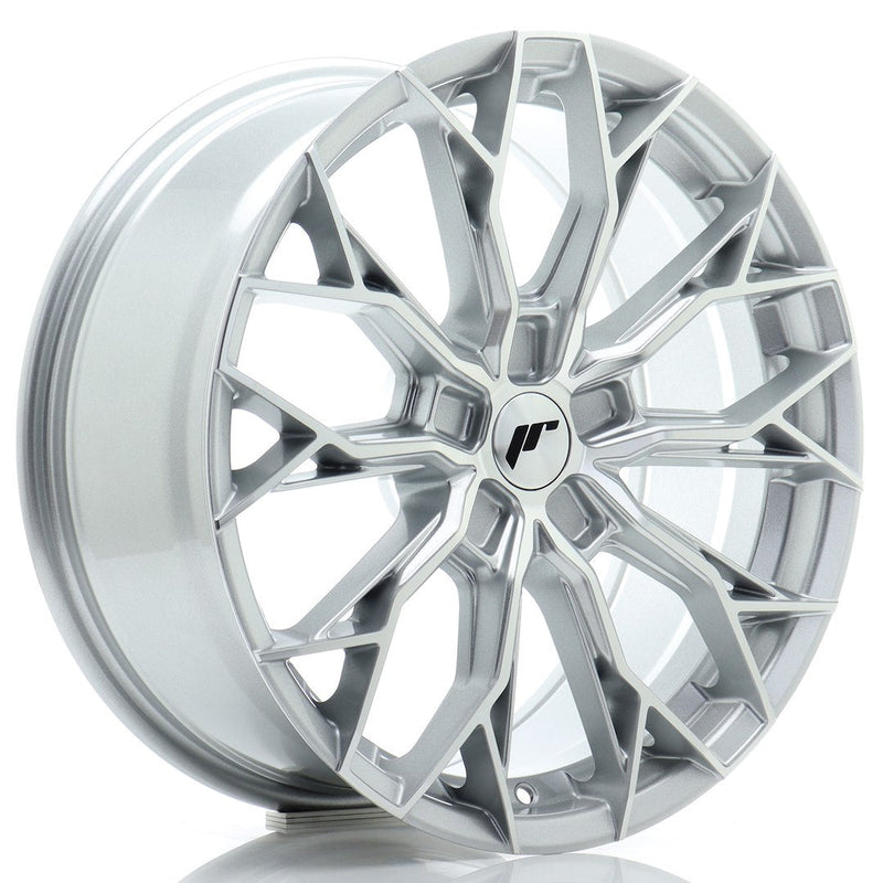 Japan Racing JR49 Silver Machined Face - 18x8  | BLANK | 20-42 | 72.6mm