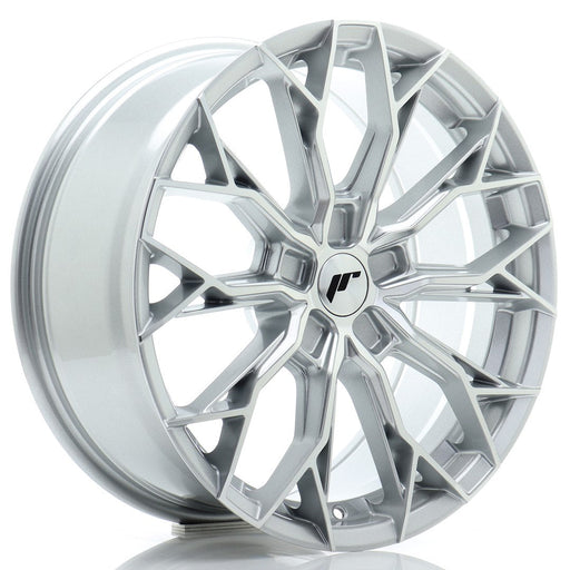 Japan Racing JR49 Silver Machined Face - 18x8  | BLANK | 20-42 | 72.6mm