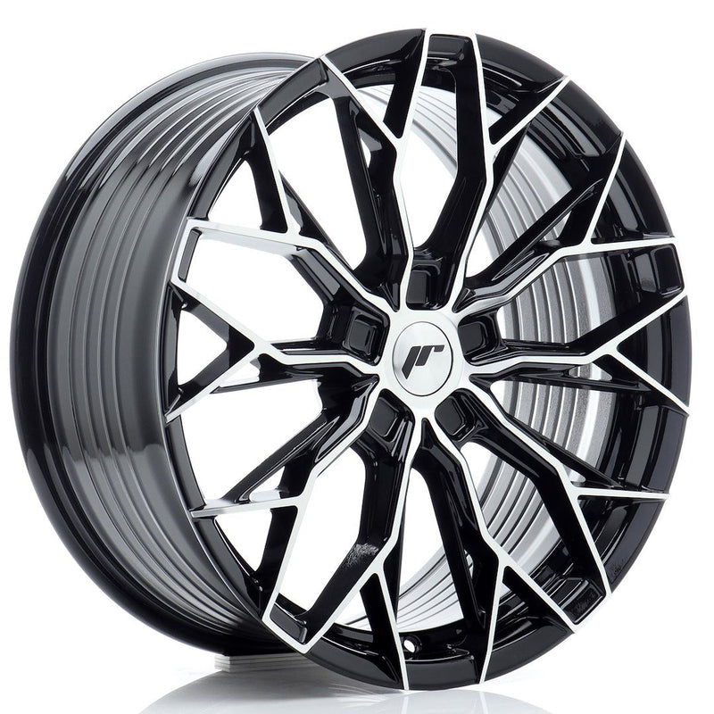 Japan Racing JR49 Gloss Black Machined Face - 19x8.5  | BLANK | 20-45 | 72.6mm