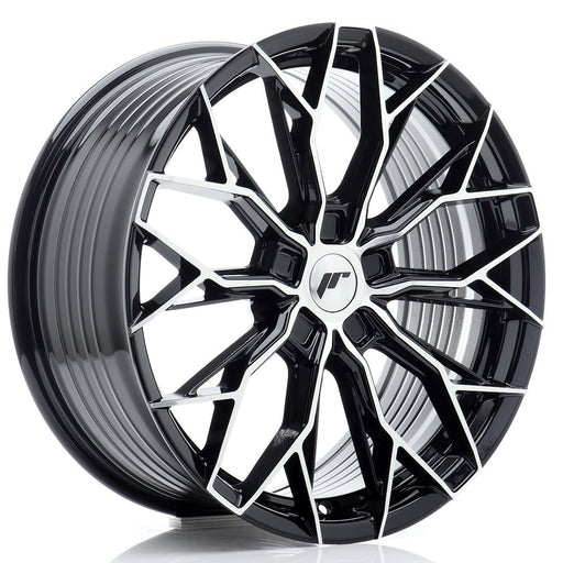 Japan Racing JR49 Gloss Black Machined Face - 19x8.5  | BLANK | 20-45 | 72.6mm