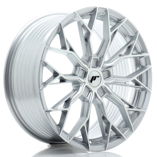 Japan Racing JR49 Silver w/ Machined Face - 19x8.5  | BLANK | 20-45 | 72.6mm