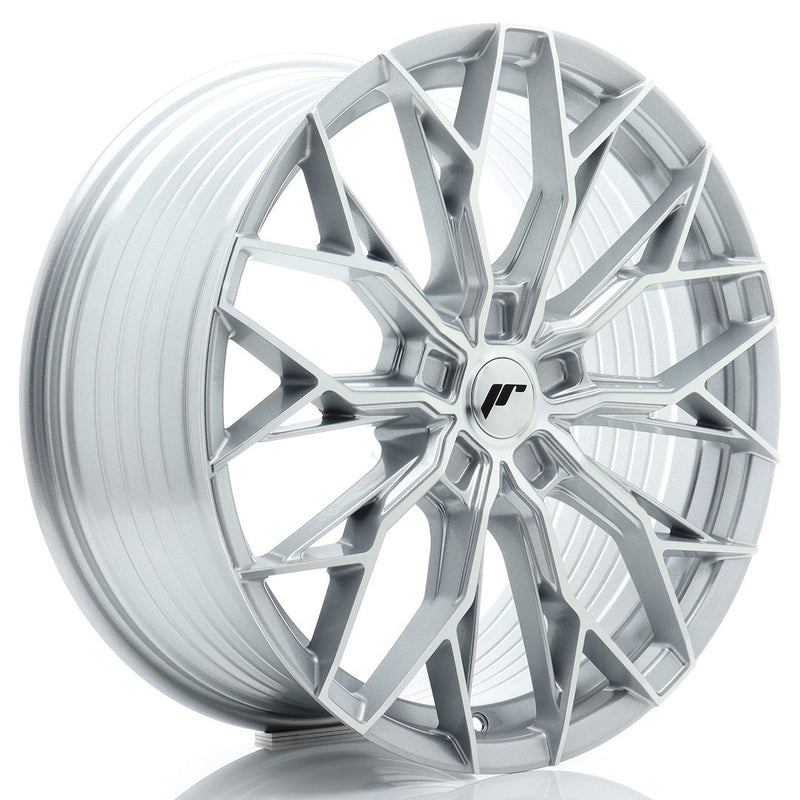 Japan Racing JR49 Silver w/ Machined Face - 20x8.5  | BLANK | 20-45 | 72.6mm
