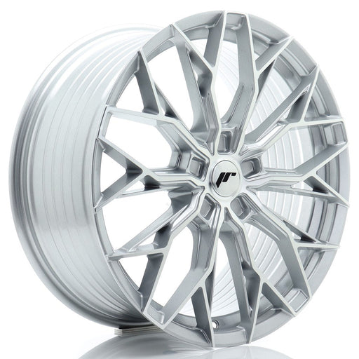 Japan Racing JR49 Silver w/ Machined Face - 20x8.5  | BLANK | 20-45 | 72.6mm