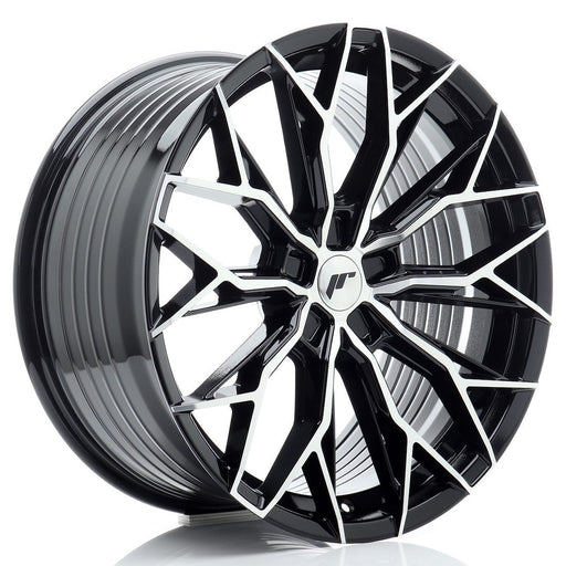 Japan Racing JR49 Gloss Black Machined Face - 20x9  | BLANK | 20-35 | 72.6mm