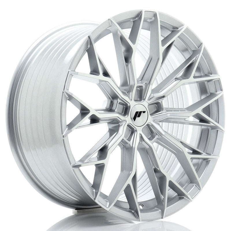 Japan Racing JR49 Silver w/ Machined Face - 20x9.5  | BLANK | 20-40 | 72.6mm