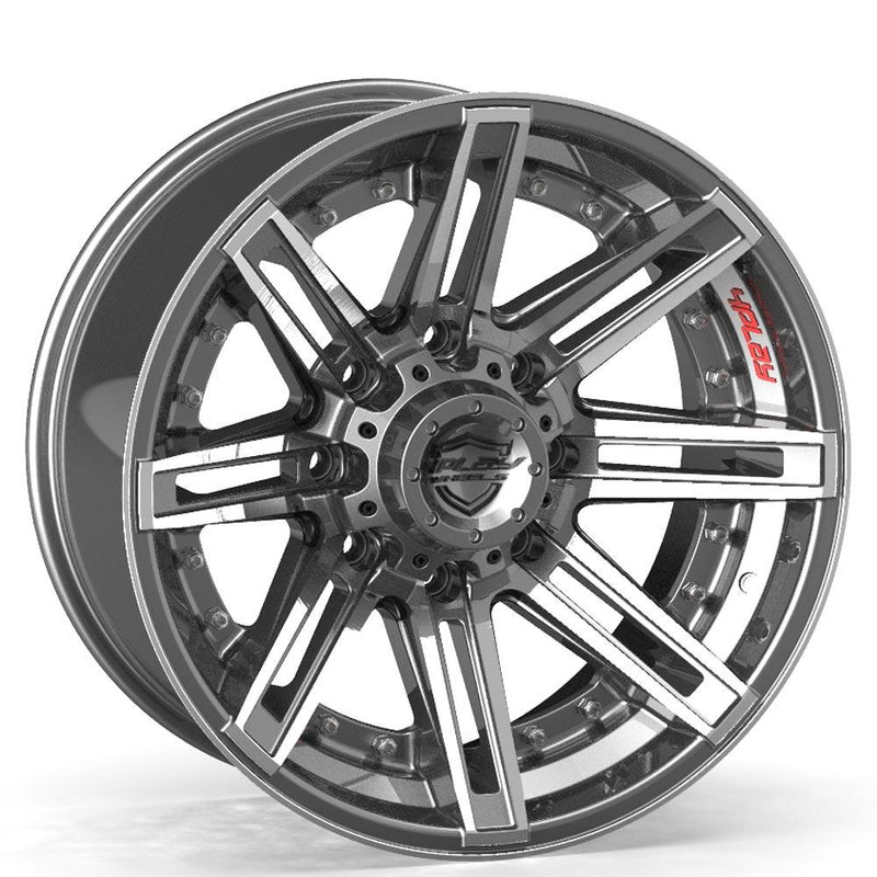 4PLAY-4P08-Brushed-Gunmetal-Gunmetal-22x10-124.9-wheels-rims-felger-FelgGiganten