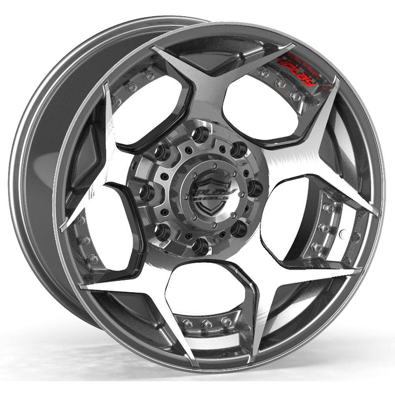4PLAY-4P50-Brushed-Gunmetal-Gunmetal-20x10-124.9-wheels-rims-felger-FelgGiganten