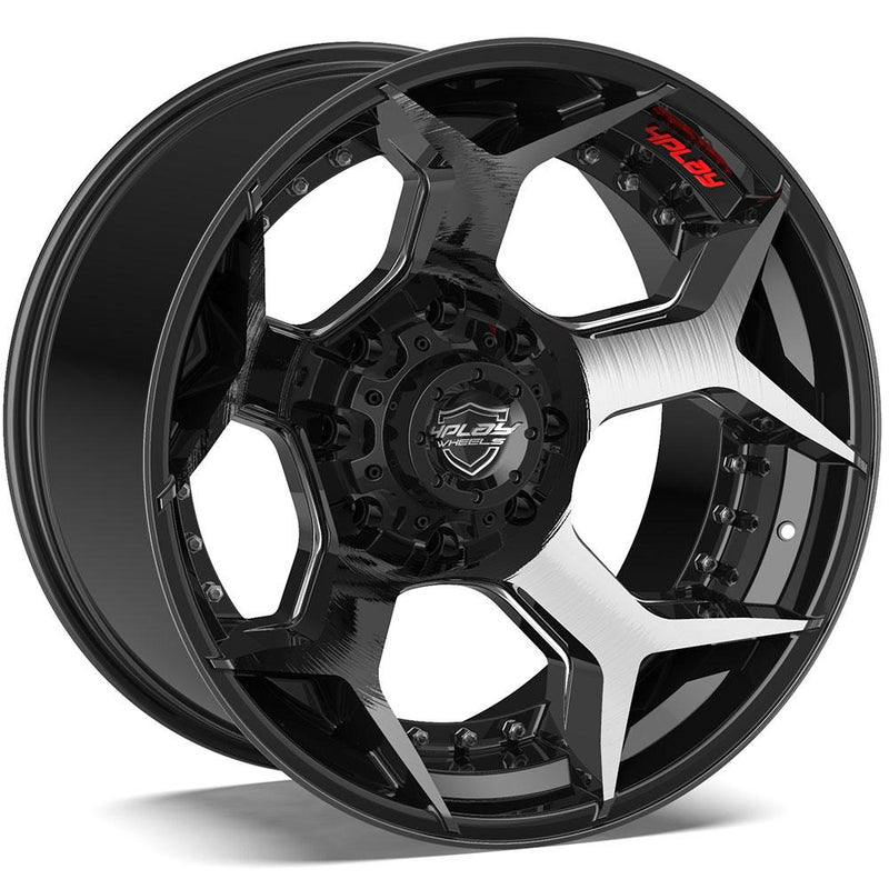 4PLAY-4P50-Brushed-Black-Black-22x12-124.9-wheels-rims-felger-FelgGiganten