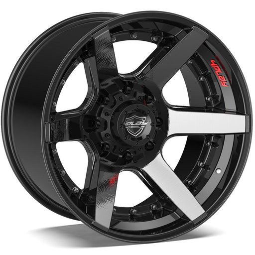 4PLAY-4P60-Brushed-Black-Black-22x12-124.1-wheels-rims-felger-FelgGiganten
