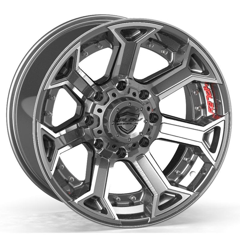 4PLAY-4P70-Brushed-Gunmetal-Gunmetal-20x10-124.1-wheels-rims-felger-FelgGiganten