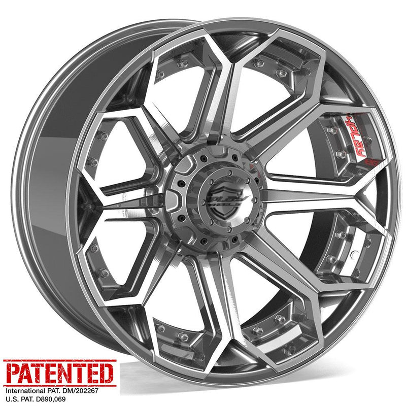 4PLAY-4P80R-Brushed-Gunmetal-Gunmetal-22x10-106-wheels-rims-felger-FelgGiganten