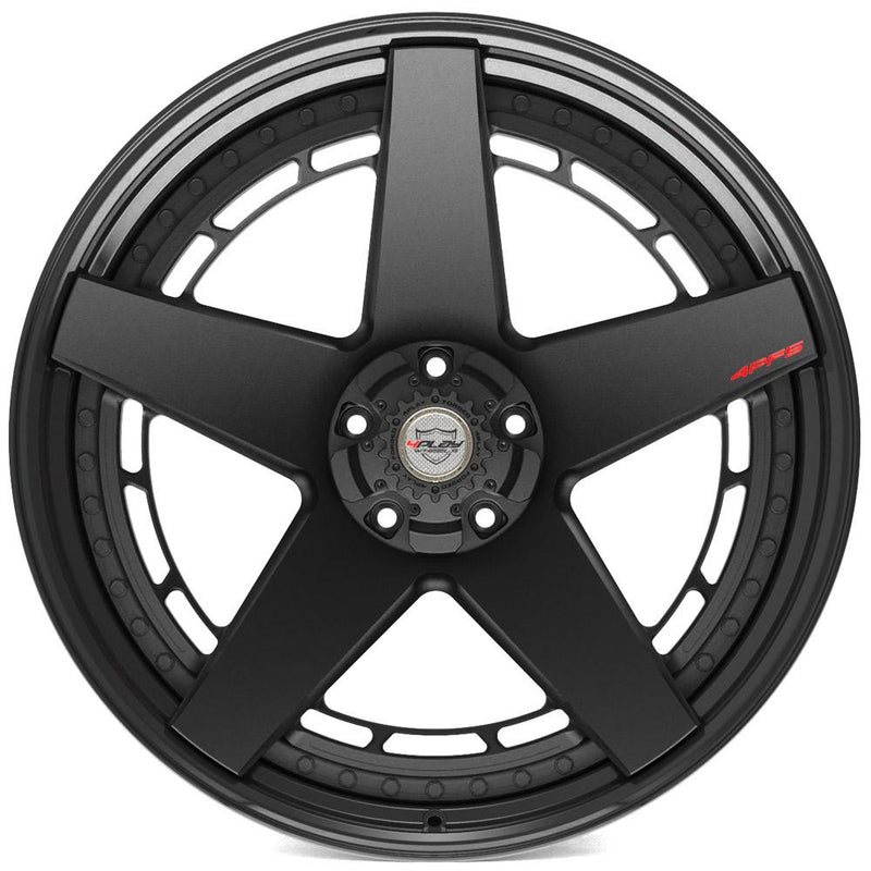 4PLAY-4PF5-Matte-Black-Center-and-Gloss-Black-Barrel-Black-24x14-87-wheels-rims-felger-FelgGiganten